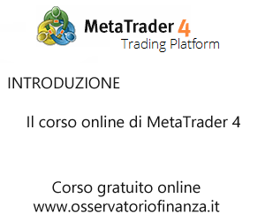 Corso online di MetaTrader 4
