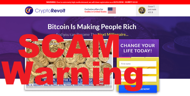 Crypto Revolt Review 2021: Legit o Scam? Sito per la verità!